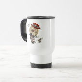 Mug De Voyage montgolfière gothique laveau vapeur art (Devant gauche)
