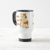 Mug De Voyage Moody Grosse cat me laisse tranquille (Devant gauche)