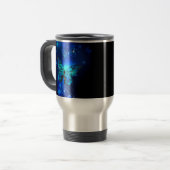 Mug De Voyage Morpho Butterfly in the Dark Background (Devant gauche)