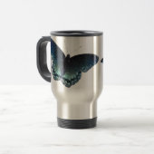 Mug De Voyage Mosaïque de papillon (Devant gauche)