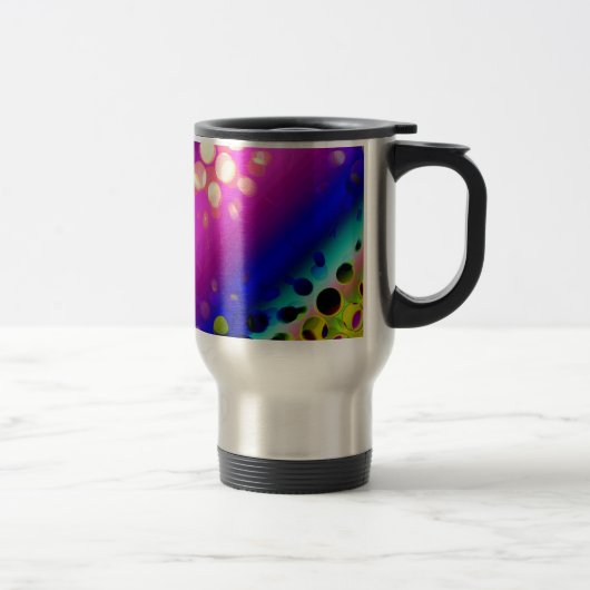 Mug De Voyage Motif Abstrait coloré (Droit)
