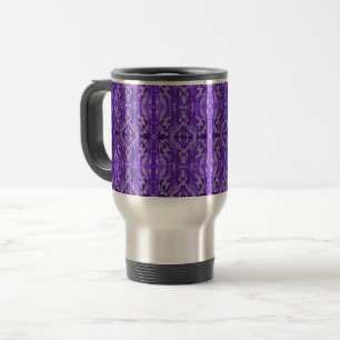 Mug De Voyage Motif Abstrait Diamond-y violet