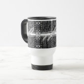 Mug De Voyage Motif BATIK moderne (Devant gauche)