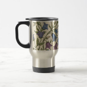 Mug De Voyage Motif Campanule Bleue - Botanique Florale Esthétiq