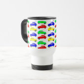 Mug De Voyage Motif carrelé par cv de Citroen 2 (Devant gauche)