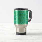 Mug De Voyage motif coloré moderne (Devant droit)