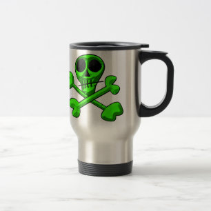 Mug De Voyage Motif Crâne et Os