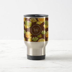 Mug De Voyage Motif d'aquarelle d'automne coloré