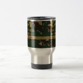 Mug De Voyage Motif de camouflage de véhicule militaire (Centre)
