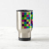 Mug De Voyage Motif de carrés (Centre)