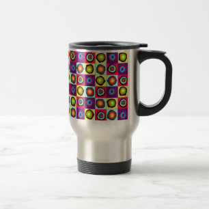 Mug De Voyage motif de cercles
