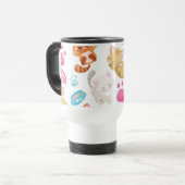 Mug De Voyage Motif De Chats, Chats Mignons, Kitty, Paws, Votre  (Devant gauche)