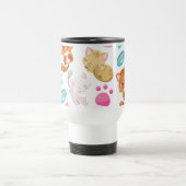 Mug De Voyage Motif De Chats, Chats Mignons, Kitty, Paws, Votre  (Centre)
