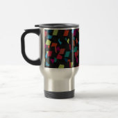 Mug De Voyage Motif de cube géométrique abstrait tendance (Gauche)