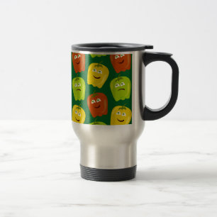 Mug De Voyage Motif de dessin animé Bell Pepper