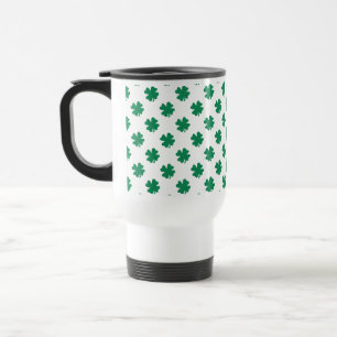 Mug De Voyage Motif de feuilles de trèfle de la Saint-Patrick-54