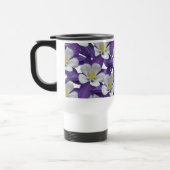 Mug De Voyage Motif de fleurs Columbine (Gauche)