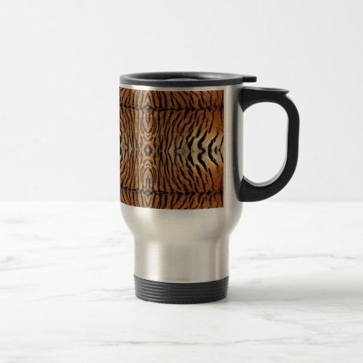 Mug De Voyage Motif de fourrure de tigre (Droit)