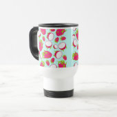 Mug De Voyage Motif de fruits dragon (Devant gauche)