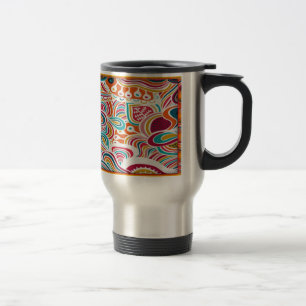 Mug De Voyage Motif de gribouillage