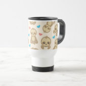 Mug De Voyage Motif De Parfums, Mignons Parfums, Coeurs (Devant droit)