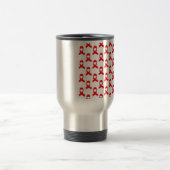 Mug De Voyage Motif de ruban rouge (Centre)