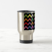 Mug De Voyage Motif de zigzag coloré (Centre)