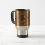 Mug De Voyage motif d'ours Brown (Devant gauche)