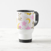 Mug De Voyage Motif D'Ours, Nounours, Mignons Ours, Étoiles (Devant droit)