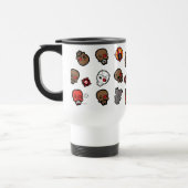 Mug De Voyage Motif du peloton | Deadshot Emoji de suicide (Gauche)