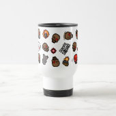 Mug De Voyage Motif du peloton | Deadshot Emoji de suicide (Centre)