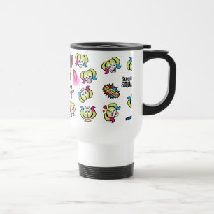 Mug De Voyage Motif du peloton   Harley Quinn Emoji de suicide