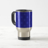 Mug De Voyage Motif étoile bleue (Devant gauche)