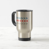 Mug De Voyage Motif Flèche (Devant gauche)