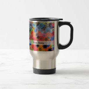 Mug De Voyage Motif floral multicolore