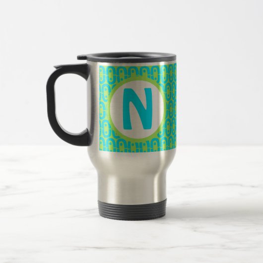 Mug De Voyage motif moderne et coloré (Gauche)