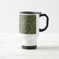 Motif naturel de bambou vert