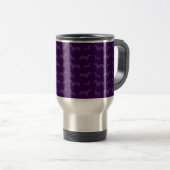 Mug De Voyage Motif pourpre mignon de teckel (Devant droit)