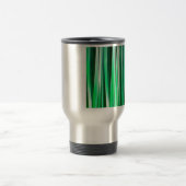 Mug De Voyage Motif rayé d'océan bleu vert (Centre)