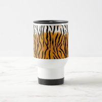 Motif tigre rayé