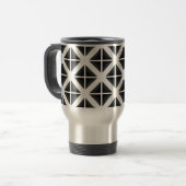 Mug De Voyage Motif triangle Black Trendy (Devant gauche)