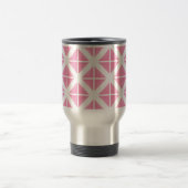Mug De Voyage Motif triangle rose tendance (Centre)