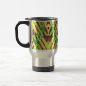 Mug De Voyage Motif vert et marron (Gauche)