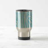 Mug De Voyage Motif Zèbre Bleu (Centre)