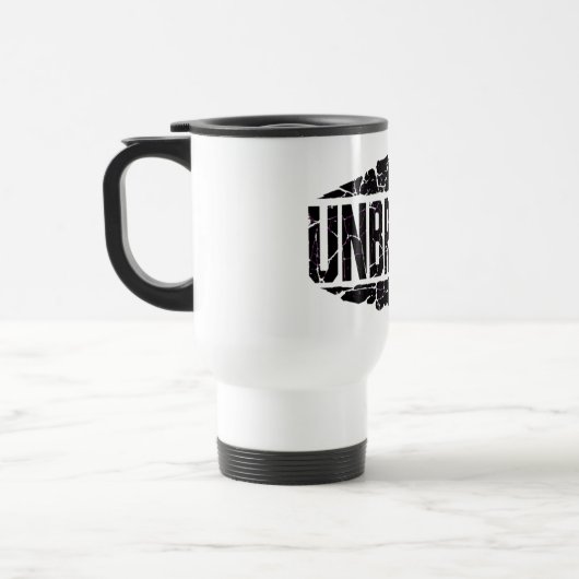 Mug De Voyage Motivation Inébranlable (Gauche)