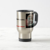 Mug De Voyage Moto 3D classique (Devant droit)