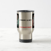 Mug De Voyage Moto 3D classique (Centre)