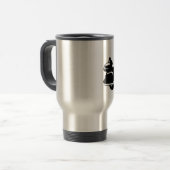 Mug De Voyage moto de moto de motard goldwing (Devant gauche)