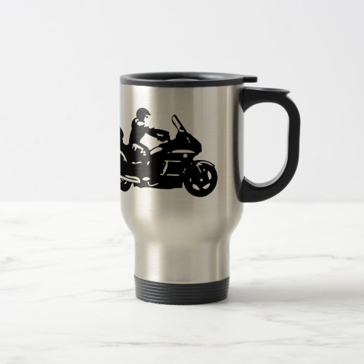 Mug De Voyage moto de moto de motard goldwing (Droit)