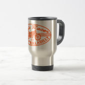 Mug De Voyage Moto et roche (Devant droit)
